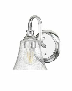 Brand new 😉 Signature Hardware Milldale 60W 1-Light Medium E-26 Bath Light in Polished Chrome ✔️ -Signature Hardware shop Query 570