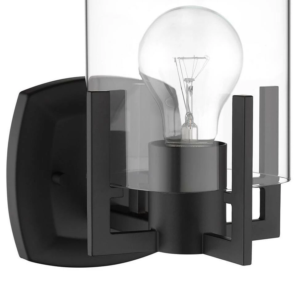 Top 10 ❤️ Signature Hardware Bercken 60W 1-Light Medium E-26 Incandescent Vanity Fixture in Matte Black ⭐ 4 Top 10 ❤️ Signature Hardware Bercken 60W 1-Light Medium E-26 Incandescent Vanity Fixture in Matte Black ⭐ - Image 2