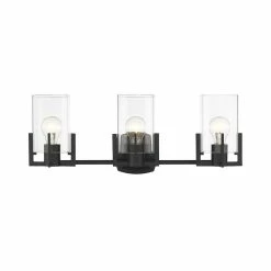 Top 10 🔔 Signature Hardware Bercken 60W 3-Light Medium E-26 Incandescent Vanity Fixture in Matte Black ⭐ -Signature Hardware shop Query 608