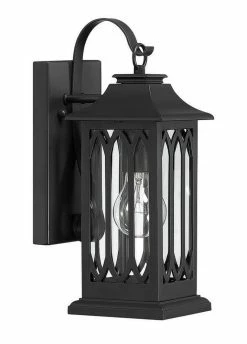 Cheap ⭐ Signature Hardware Stonehouse 13-3/8 in. 100W 1-Light Outdoor Wall Sconce in Smooth Bronze 🔔 -Signature Hardware shop Query 627
