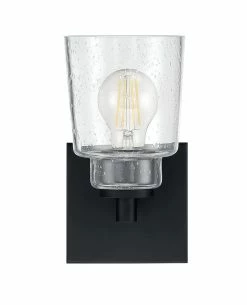 Cheap 😉 Signature Hardware Laurelgrove 60W 1-Light Medium E-26 Bath Light in Matte Black 🔔