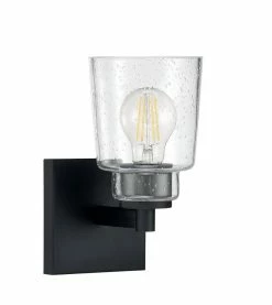 Cheap 😉 Signature Hardware Laurelgrove 60W 1-Light Medium E-26 Bath Light in Matte Black 🔔 -Signature Hardware shop Query 631