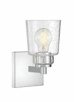 Hot Sale 😉 Signature Hardware Laurelgrove 60W 1-Light Medium E-26 Bath Light in Polished Chrome 😉 -Signature Hardware shop Query 636