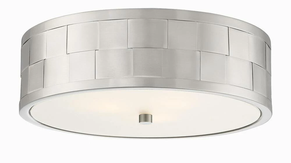 Deals ๐ฏ Signature Hardware Nassau 60W 3-Light Flush Mount Ceiling Fixture in Brushed Nickel ๐ 4 Deals ๐ฏ Signature Hardware Nassau 60W 3-Light Flush Mount Ceiling Fixture in Brushed Nickel ๐ - Image 2