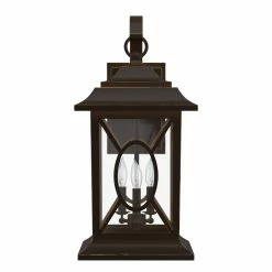 Coupon 🎁 Signature Hardware Kingston Manor 60W 20-3/8 in. 3-Light Candelabra E-12 Wall Sconce in Dark Bronze ❤️