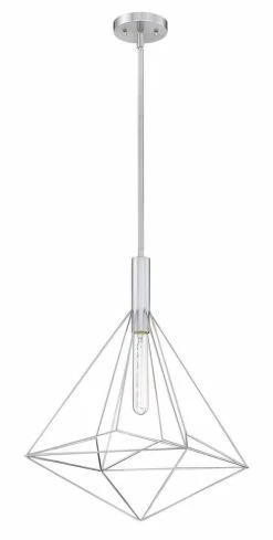 Budget 🥰 Signature Hardware Matta 60W 1-Light Medium Pendant in Aged Zinc 🎉