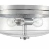 Wholesale 😉 Signature Hardware Ocana 60W 2-Light Medium E-26 Flush Mount Ceiling Fixture in Polished Chrome 💯 -Signature Hardware shop Query 691