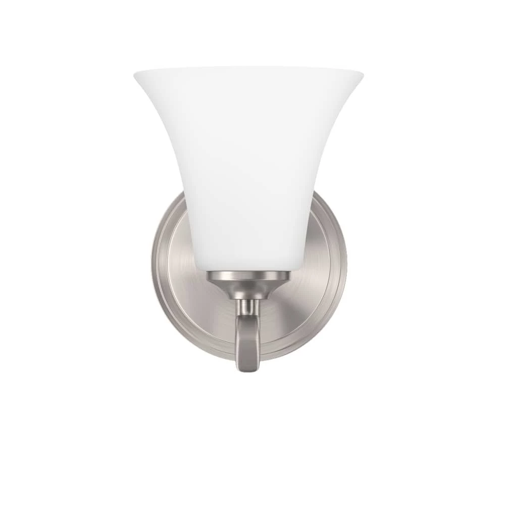 Best Sale ๐ Signature Hardware Columbus 7-7/8 x 6-1/8 in. 100W 1-Light Medium E-26 Vanity Fixture in Brushed Nickel ๐งจ 3 Best Sale ๐ Signature Hardware Columbus 7-7/8 x 6-1/8 in. 100W 1-Light Medium E-26 Vanity Fixture in Brushed Nickel ๐งจ