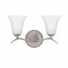 Best deal โจ Signature Hardware Columbus 9-3/8 x 16 in. 100W 2-Light Medium E-26 Vanity Fixture in Brushed Nickel ๐ 1 Best deal โจ Signature Hardware Columbus 9-3/8 x 16 in. 100W 2-Light Medium E-26 Vanity Fixture in Brushed Nickel ๐ -Signature Hardware shop Query 703