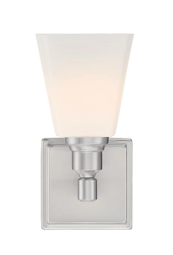 Best Sale 😍 Signature Hardware Leadwell 60W 1-Light Medium E-26 Bath Light in Brushed Nickel ✨ 4 Best Sale 😍 Signature Hardware Leadwell 60W 1-Light Medium E-26 Bath Light in Brushed Nickel ✨ - Image 2