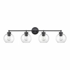 Top 10 😀 Signature Hardware Albury 60W 4-Light Medium E-26 Vanity Fixture in Matte Black 🛒 -Signature Hardware shop Query 790