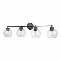 Top 10 😀 Signature Hardware Albury 60W 4-Light Medium E-26 Vanity Fixture in Matte Black 🛒 -Signature Hardware shop Query 791