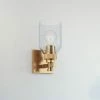 Buy 😉 Signature Hardware Stolo 60W 1-Light Medium E-26 Vanity Fixture in Brushed Gold 🎉 -Signature Hardware shop Query 805