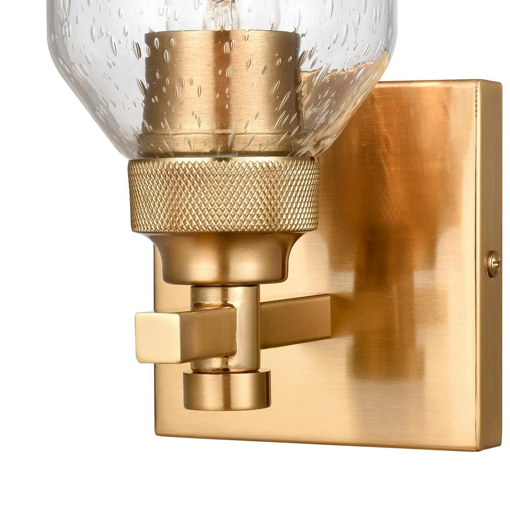 Buy 😉 Signature Hardware Stolo 60W 1-Light Medium E-26 Vanity Fixture in Brushed Gold 🎉 4 Buy 😉 Signature Hardware Stolo 60W 1-Light Medium E-26 Vanity Fixture in Brushed Gold 🎉 - Image 2