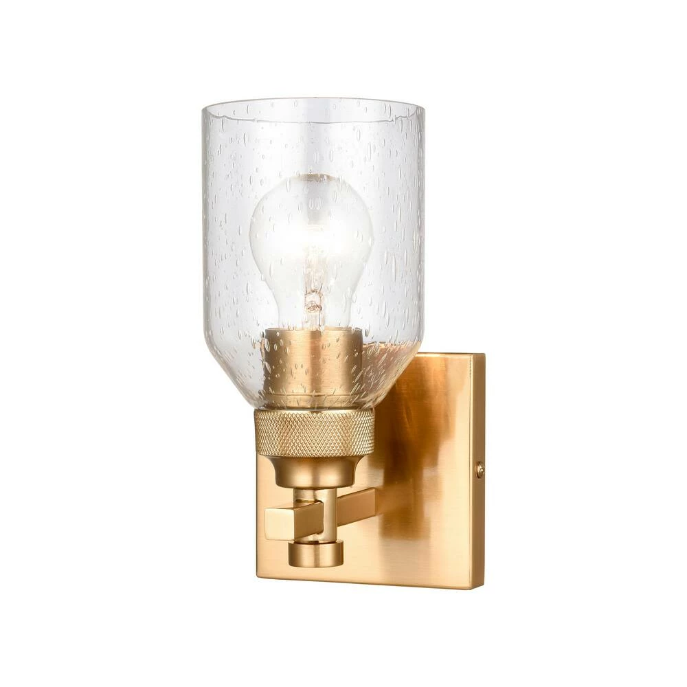 Buy 😉 Signature Hardware Stolo 60W 1-Light Medium E-26 Vanity Fixture in Brushed Gold 🎉 7 Buy 😉 Signature Hardware Stolo 60W 1-Light Medium E-26 Vanity Fixture in Brushed Gold 🎉 - Image 5