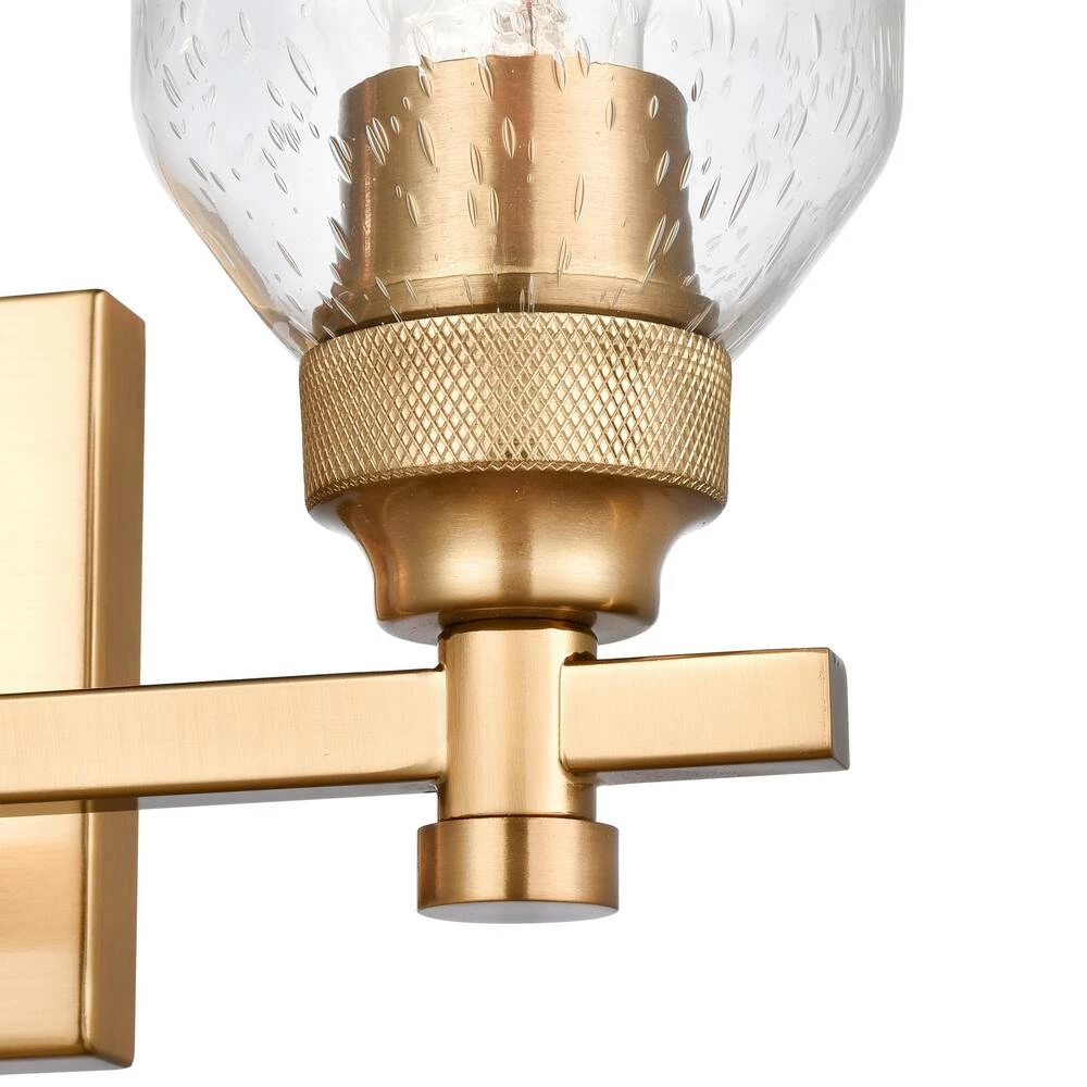 Top 10 🛒 Signature Hardware Stolo 60W 2-Light Medium E-26 Vanity Fixture in Brushed Gold 🔥 4 Top 10 🛒 Signature Hardware Stolo 60W 2-Light Medium E-26 Vanity Fixture in Brushed Gold 🔥 - Image 2