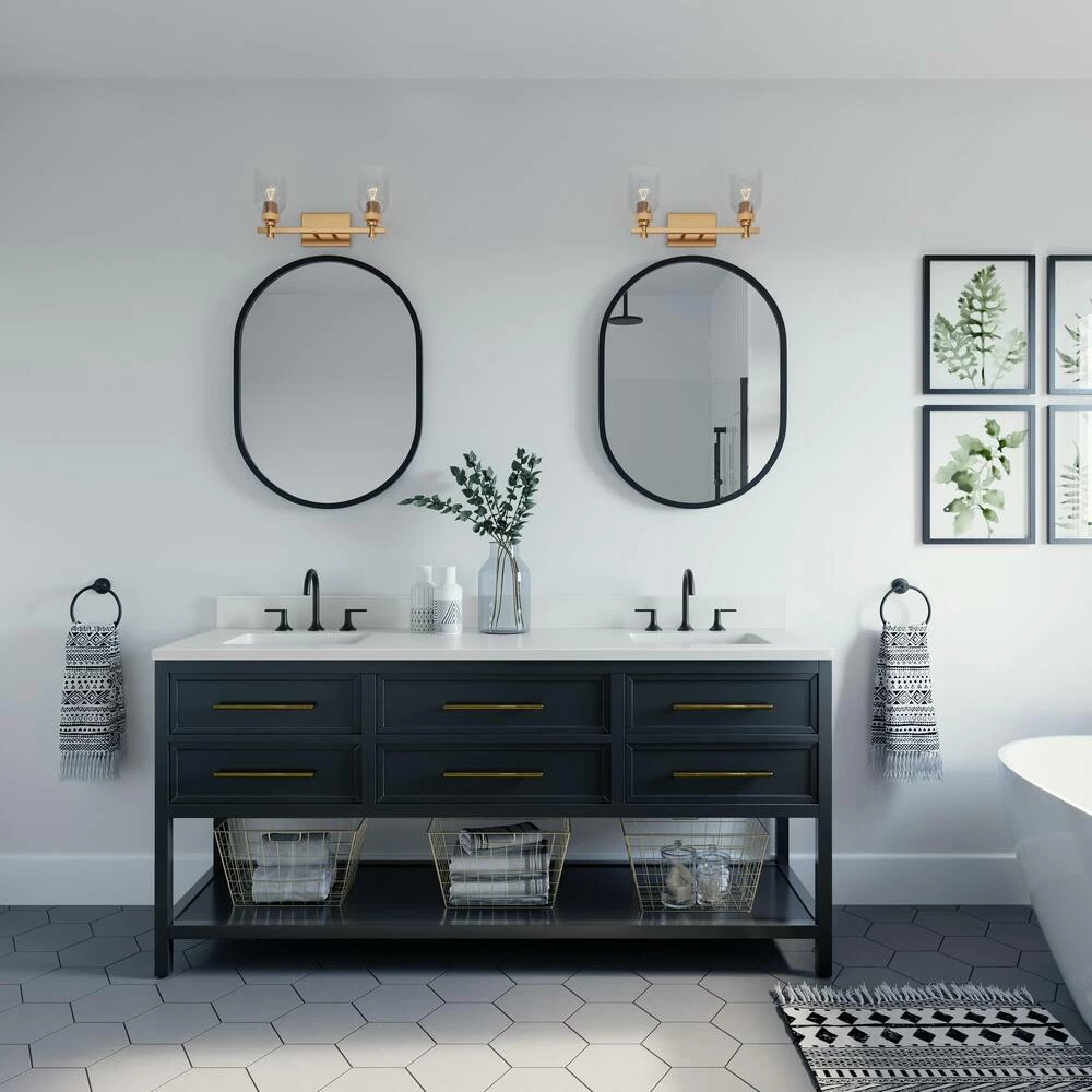 Top 10 🛒 Signature Hardware Stolo 60W 2-Light Medium E-26 Vanity Fixture in Brushed Gold 🔥 7 Top 10 🛒 Signature Hardware Stolo 60W 2-Light Medium E-26 Vanity Fixture in Brushed Gold 🔥 - Image 5