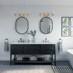 Top 10 ✨ Signature Hardware Stolo 60W 4-Light Medium E-26 Vanity Fixture in Brushed Gold 🎁 -Signature Hardware shop Query 827