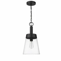 Coupon ✔️ Signature Hardware Casanel 10-1/4 in. 60W 1-Light Medium E-26 Incandescent Pendant in Matte Black 😉
