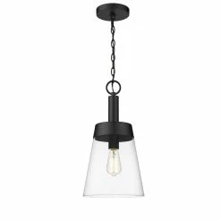 Coupon ✔️ Signature Hardware Casanel 10-1/4 in. 60W 1-Light Medium E-26 Incandescent Pendant in Matte Black 😉 -Signature Hardware shop Query 843