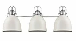 Wholesale ⭐ Signature Hardware Grinnell 60W 3-Light Medium E-26 Vanity Fixture in Polished Chrome 🔥 -Signature Hardware shop Query 863
