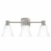 Cheap 🤩 Signature Hardware Southern Shores 9 x 23 in. 100W 3-Light Medium E-26 Vanity Fixture in Brushed Nickel 😍 -Signature Hardware shop Query 87