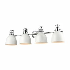 Flash Sale 🔥 Signature Hardware Grinnell 60W 4-Light Medium E-26 Vanity Fixture in Polished Chrome 👍 -Signature Hardware shop Query 871