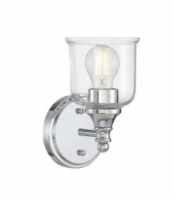 Flash Sale 🎁 Signature Hardware Hesby 60W 1-Light Medium E-26 Bath Light in Brushed Nickel 🥰 -Signature Hardware shop Query 876