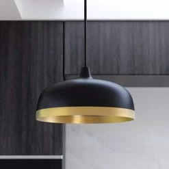 Promo 🤩 Signature Hardware Korbel 60W 3-Light Medium E-26 Pendant in Matte Black 🎉 -Signature Hardware shop Query 884