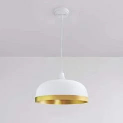 Outlet ❤️ Signature Hardware Korbel 60W 3-Light Medium E-26 Pendant in Matte White 🛒