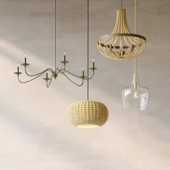 Discount 😀 Signature Hardware Candler 60W 6-Light Candelabra E-12 Chandelier in Matte Black 👍 -Signature Hardware shop Query 911