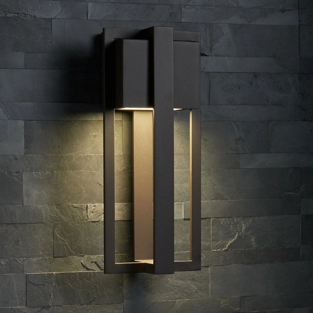 Coupon ๐ Signature Hardware Shockoe 9W 1-Light 18 in. Outdoor Wall Sconce in Chocolate Bronze ๐ 3 Coupon ๐ Signature Hardware Shockoe 9W 1-Light 18 in. Outdoor Wall Sconce in Chocolate Bronze ๐