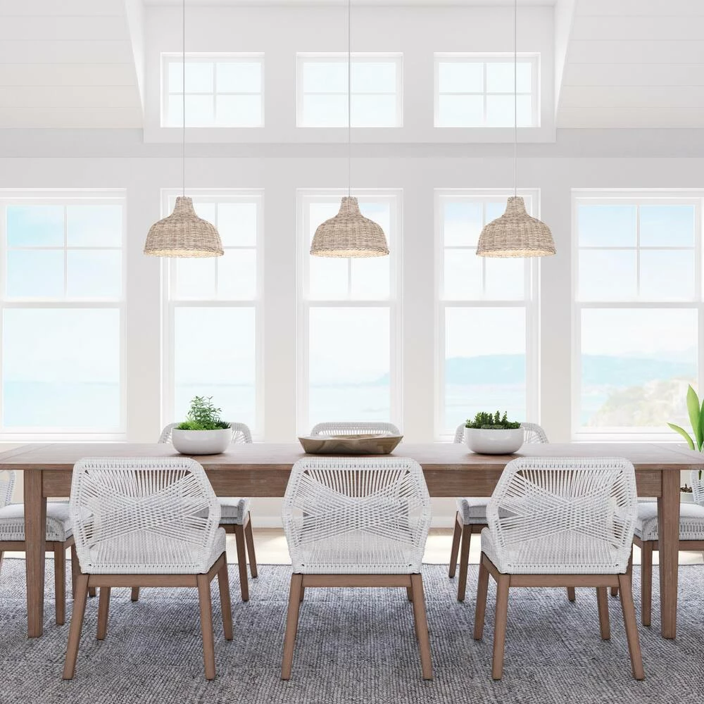 Buy 🌟 Signature Hardware Bowfin 60W 1-Light Medium E-26 Pendant in Matte White ⌛ 6 Buy 🌟 Signature Hardware Bowfin 60W 1-Light Medium E-26 Pendant in Matte White ⌛ - Image 4