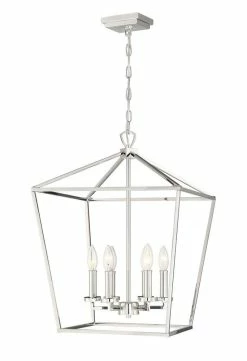 Cheap 😉 Signature Hardware Hillpoint 17 in. Wide 6-Light Pendant in Polished Nickel (60W) ✔️ -Signature Hardware shop Query 95