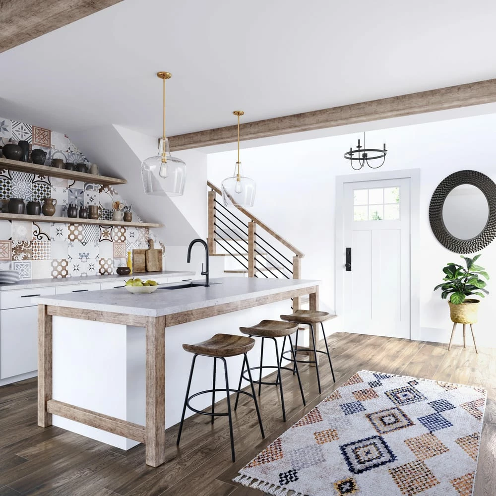 Buy 🔥 Signature Hardware Harney 60W 1-Light Medium E-26 Pendant in Brushed Gold ⌛ 8 Buy 🔥 Signature Hardware Harney 60W 1-Light Medium E-26 Pendant in Brushed Gold ⌛ - Image 6