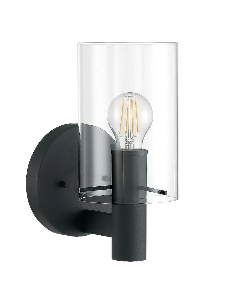 Hot Sale ๐ Signature Hardware Andreo 60W 1-Light Medium E-26 Wall Sconce in Textured Black ๐ 5 Hot Sale ๐ Signature Hardware Andreo 60W 1-Light Medium E-26 Wall Sconce in Textured Black ๐ - Image 3