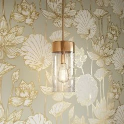 Best reviews of 😍 Signature Hardware Hanzell 60W 1-Light Medium E-26 Pendant in Brushed Gold 🥰 -Signature Hardware shop Query 992